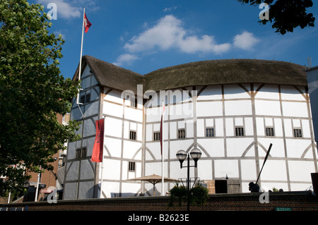 Shakespeare's Globe Theatre, London, England, UK Stock Photo