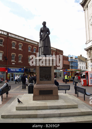 Sister Dora statue, Walsall, West Midlands, England, UK Stock Photo - Alamy