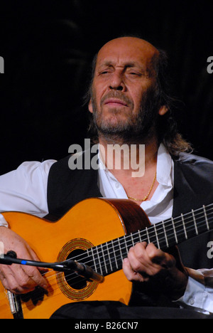 PACO DE LUCIA, spanish, flamenco, guitarist, Paco, Lucía, live, Francisco Sánchez Gómez,21.12.1947- 26 .02. 2014,guitar virtuoso Paco De Lucia Stock Photo