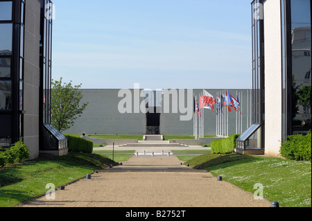 Le Memorial de Caen Caen Memorial Peace Museum Stock Photo