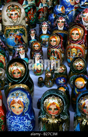 Matreshkas Russian dolls Stock Photo