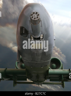 Fairchild A10 Thunderbolt tank buster Stock Photo