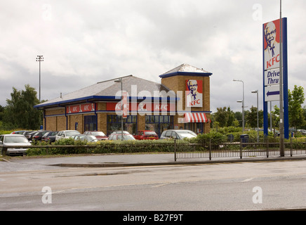 KFC restuarant Stock Photo