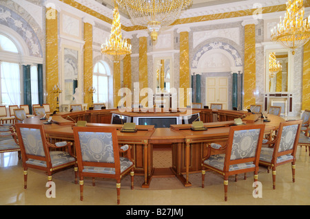 Hall of talks in the Constantine Palace (Palace of Congresses), Strelna, St. Petersburg, Russia Stock Photo