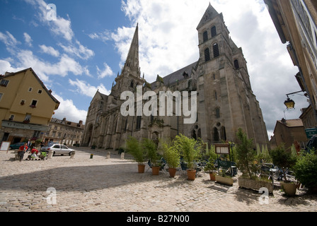 Autun Cathedral Stock Photo