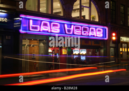 Las Vegas amusement arcade, Wardour Street, Soho, London Stock Photo