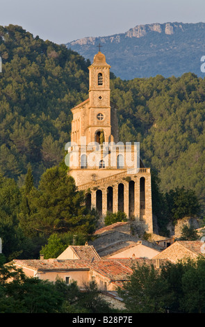 Pierrelongue, Church of Notre Dame de Consolation, Provence France Stock Photo