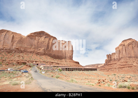 Gouldings Lodge on US163 in Monument Valley Utah USA Stock Photo