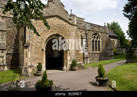 St Andrews Church Halstead Essex Stock Photo