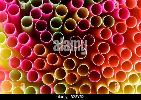 Colourful abstract patterns close up of glass beads / nuggets pebbles ...