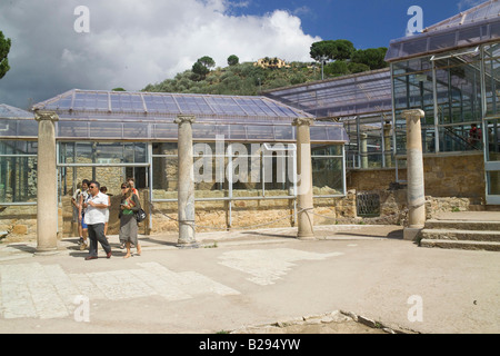 Villa Romana del Casale near Piazza Armerina Sicily Stock Photo