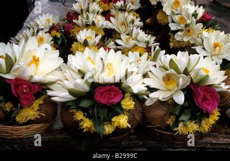 South India Tamil Nadu Madurai Meenakshi Temple Temple Offerings Stock Photo