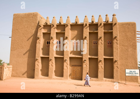 Bandiagara mosque Dogan Country Bandiagara Escarpment Mali Stock Photo