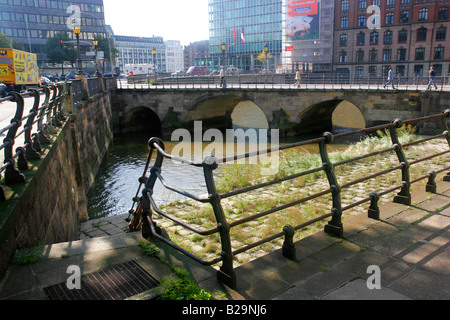 Zollen bridge / Hamburg Stock Photo