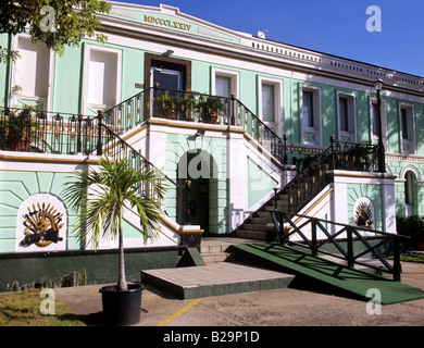 Legislature House Charlotte Amalie St Thomas US Virgin Islands Caribbean Stock Photo