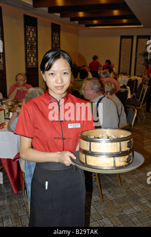 Restaurant Xian China Ref WP NATT 000610 0006 COMPULSORY CREDIT World Pictures Photoshot Stock Photo