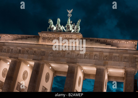 Berlin's Brandenburg Gate. Stock Photo