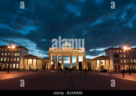 Berlin's Brandenburg Gate. Stock Photo