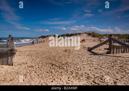 East Beach Lossiemouth Stock Photo