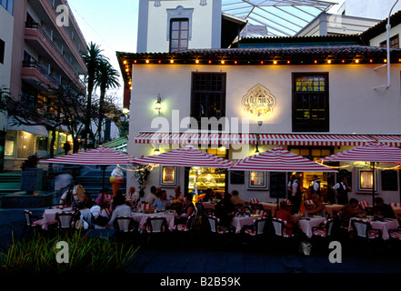 Bodega in Puerto de la Cruz Tenerife Canary Islands Spain Stock Photo