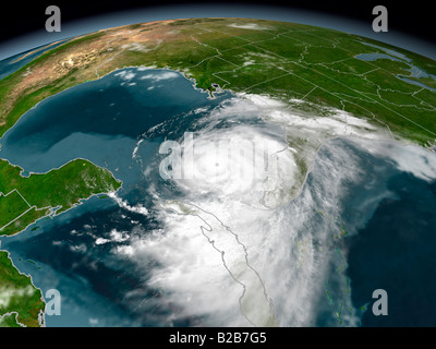 Hurricane Dennis Stock Photo
