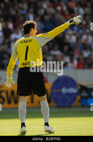 Raphael Schaefer, goalkeeper for VfB Stuttgart Stock Photo