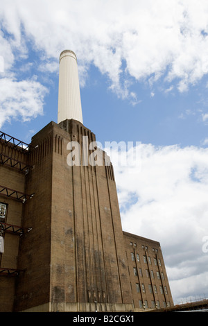 Battersea Power Station chimney. London, England Stock Photo