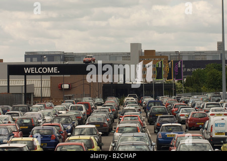 BMW mini works at Cowley, Oxford, UK Stock Photo