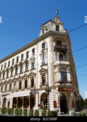 Vienna, cafe Weimar Stock Photo