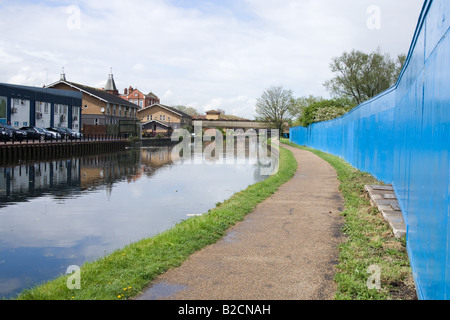 The site of the London 2012 Olympics, July 2008,Stratford, London, England. Stock Photo