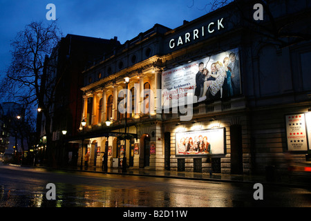 Garrick Theatre on Charing Cross Road, Covent Garden, London Stock Photo