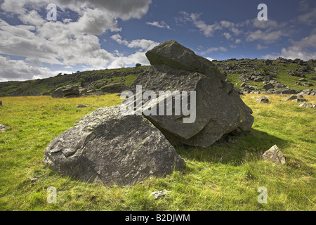 Glacial Erratics known as The Norber Boulders on Norber Brow near ...