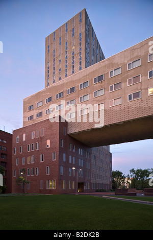 Graduate student apartments, Harvard University, Allston, Massachusetts, USA Stock Photo