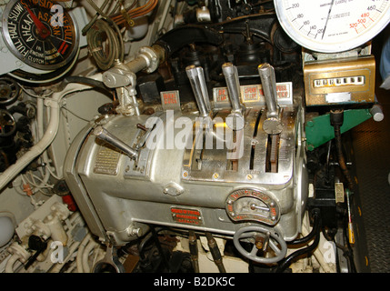 Engine room of a submarine boat, storage room, Maritime and Naval ...