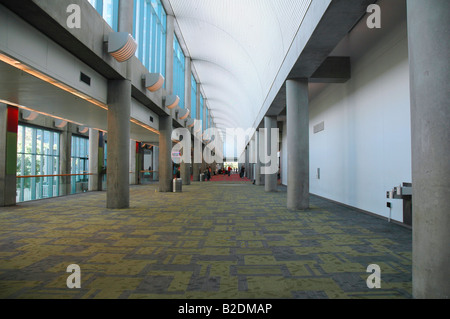 indoor hallway san jose mcenery convention center california Stock Photo