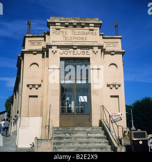 Post office building town of Joyeuse Ardèche France Stock Photo