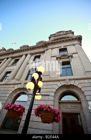 Moose Jaw City Hall in Saskatchewan Stock Photo