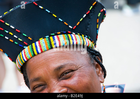Portrait of black African woman Stock Photo