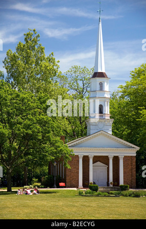 The Martha Mary Chapel in Greenfield Village at The Henry Ford in Dearborn Michigan Stock Photo