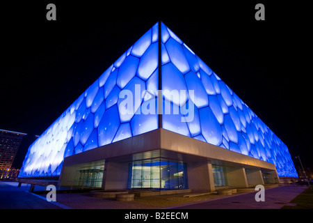 National Aquatics Center,Beijing Stock Photo