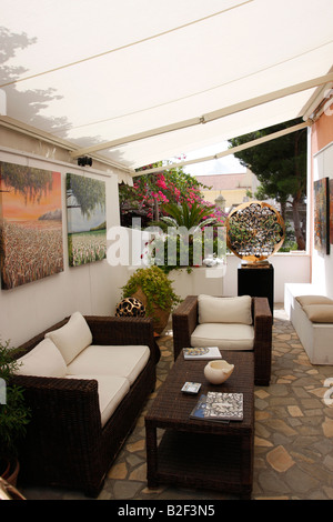 Artist gallery in Positano,Amalfi coast ,Italy Stock Photo