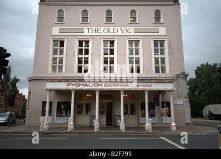 The Old Vic theatre in London. Stock Photo
