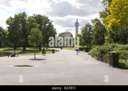 London Central Mosque, Regent's Park London England. Stock Photo