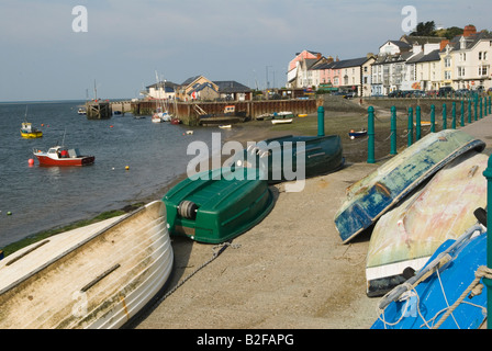 Aberdovey Aberdyfi Gwynedd UK Seaside resort west coast of mid Wales Harbour scene Stock Photo