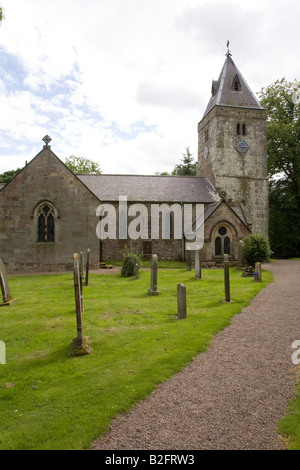 Eglingham village church Northumberland England UK Stock Photo - Alamy