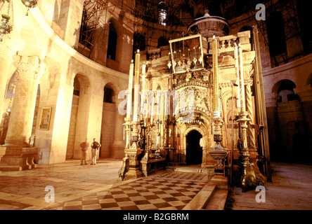 The Aedicule And Rotunda Interior. Church Of The Holy Sepulchre ...