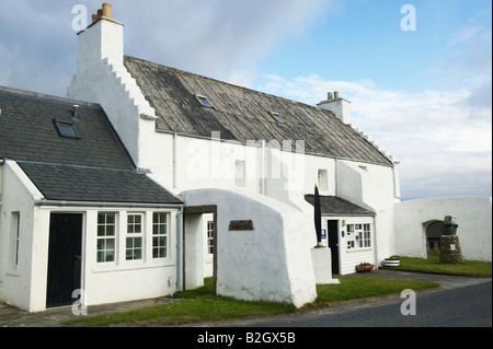 The Old Haa, Burravoe, Yell, Shetland Isles, Scotland, UK. A 17th century Laird's House