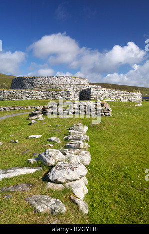 Clickimin Broch, Lerwick, Shetland Isles, Scotland, UK Stock Photo