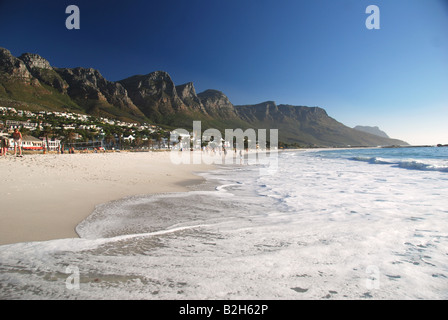 camps bay beach cape town Stock Photo