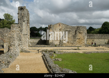 Wolvesley Castle Winchester Stock Photo